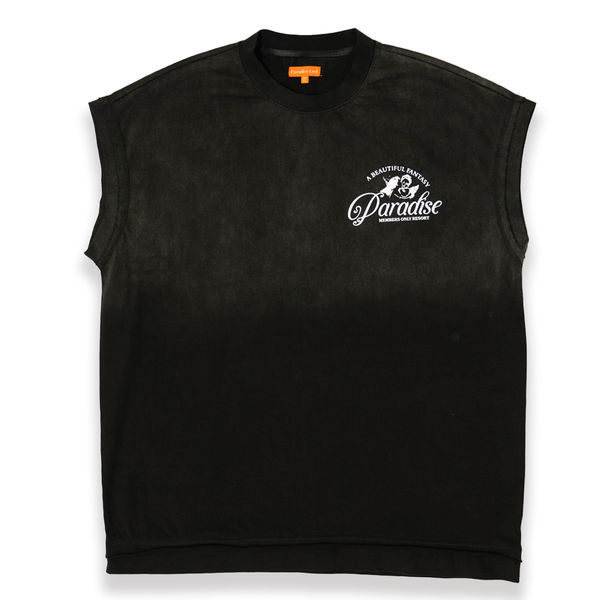 Celestial Getaway Muscle Tee Black
