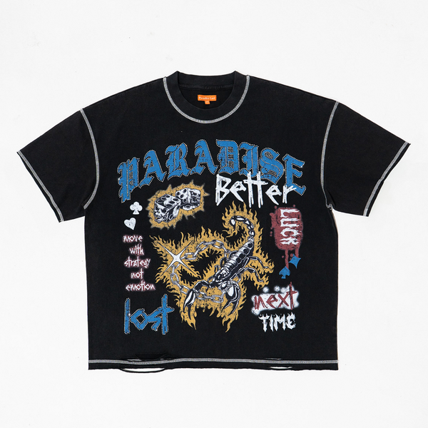 Move with Strategy Tee Black