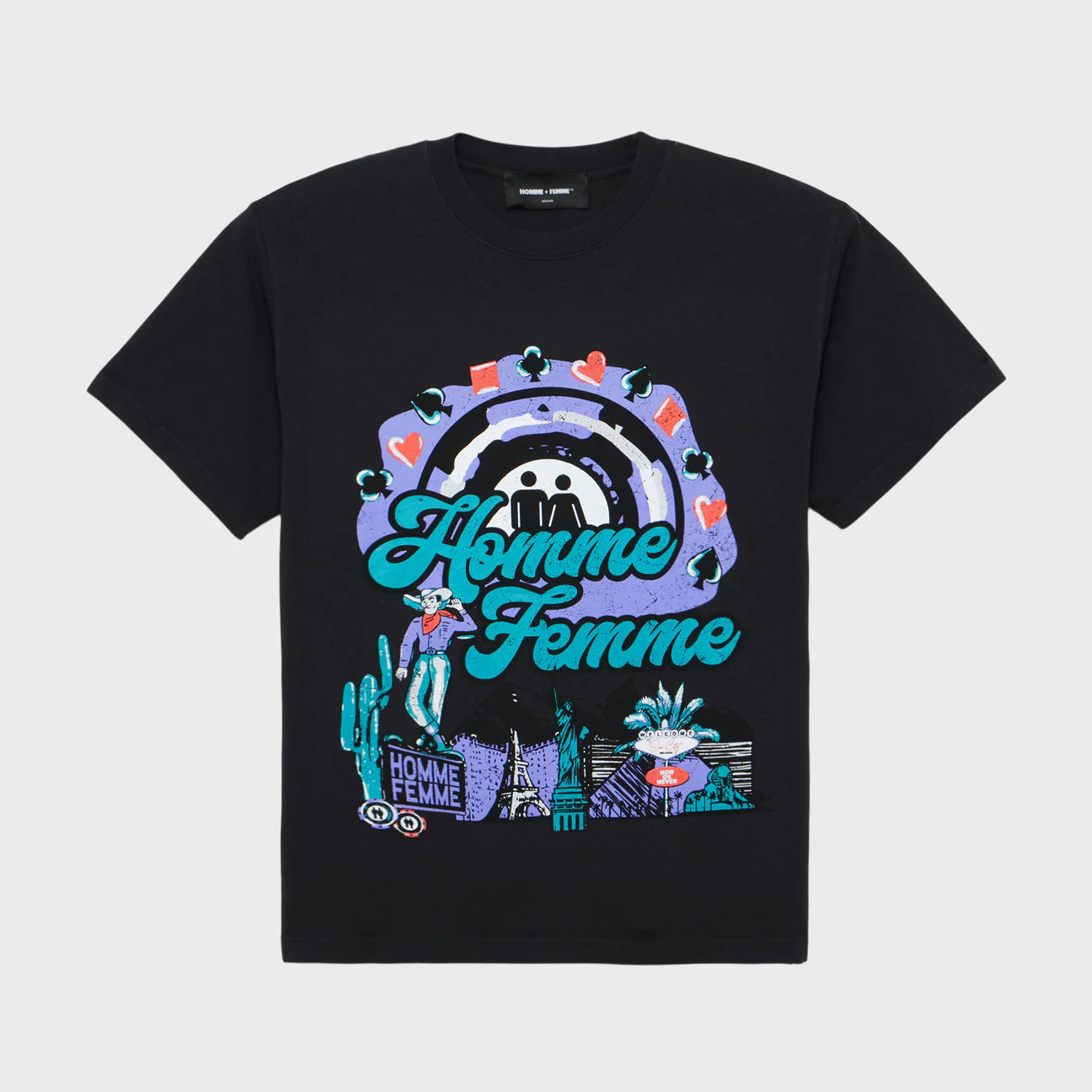 VEGAS TEE BLACK