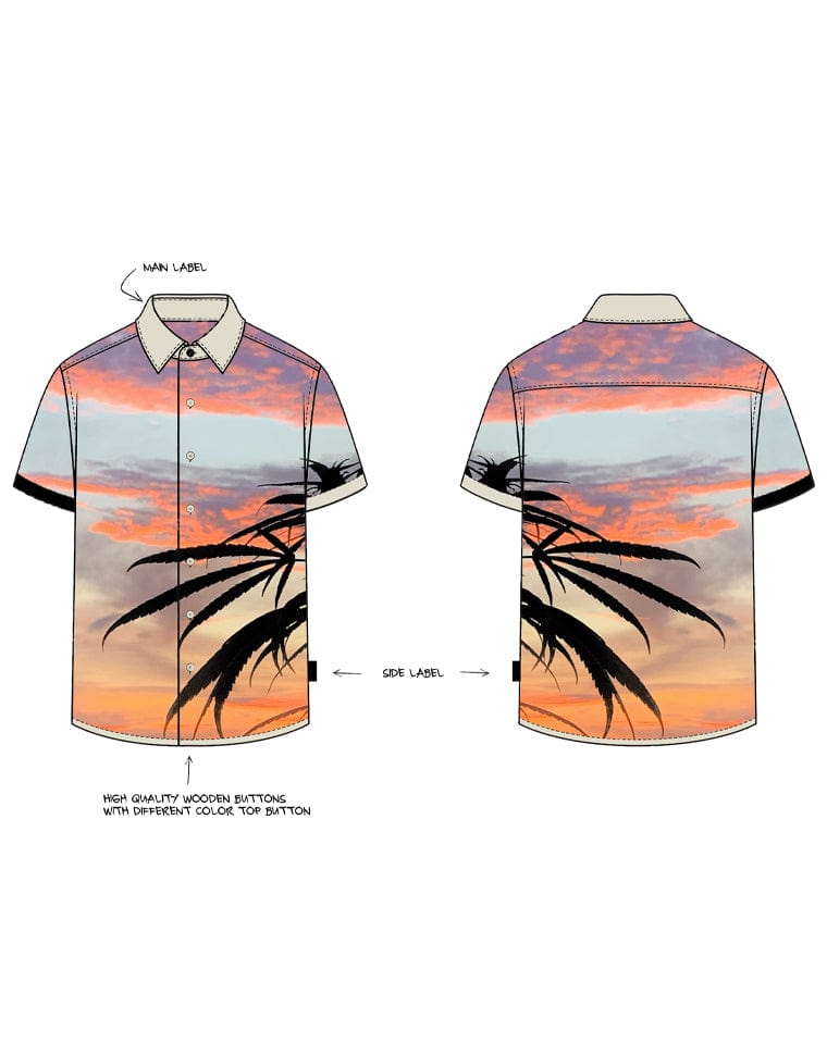 In The Clouds Button-Up Shirt