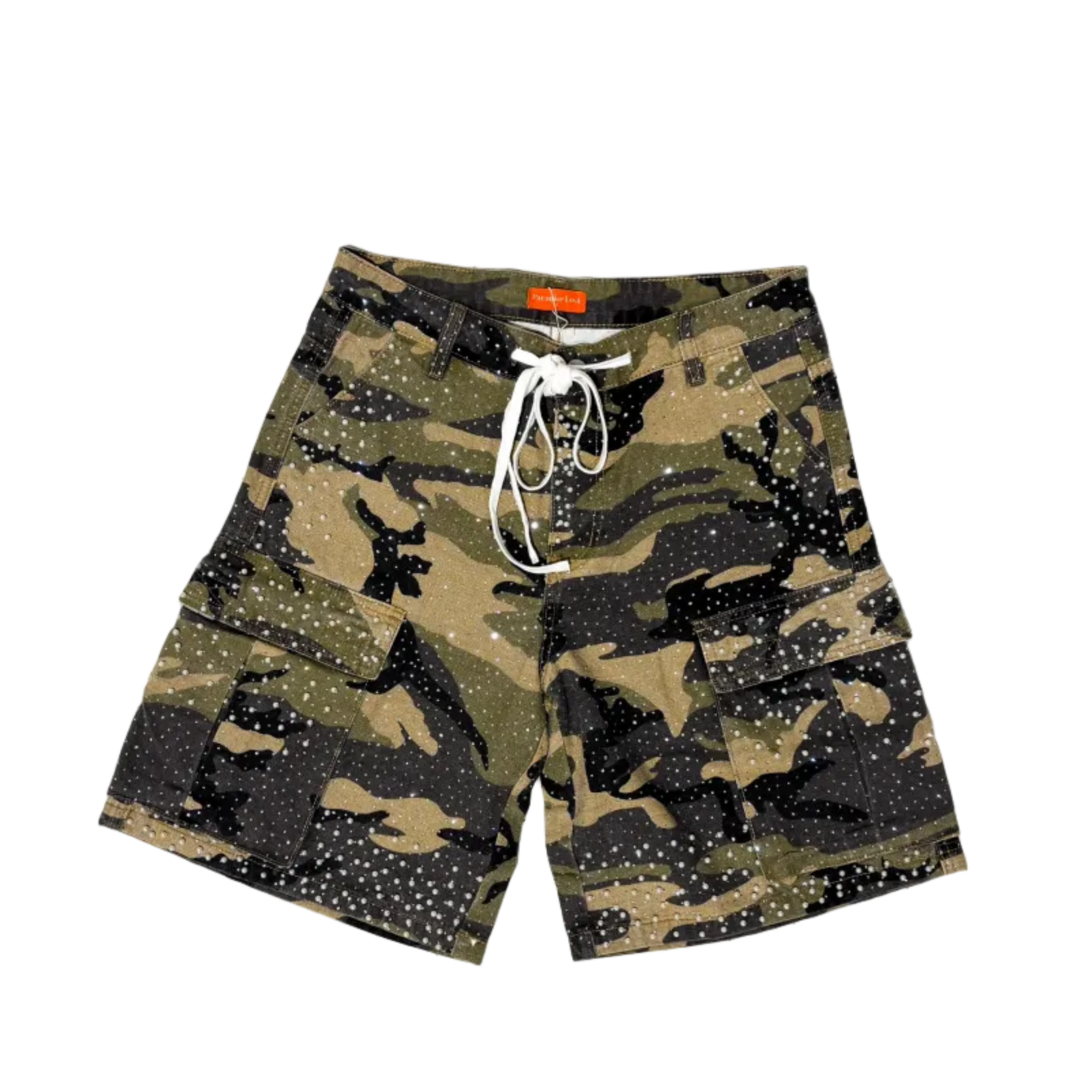 Camo Diamond Jorts - Premium Denim Shorts | Paradise Lost