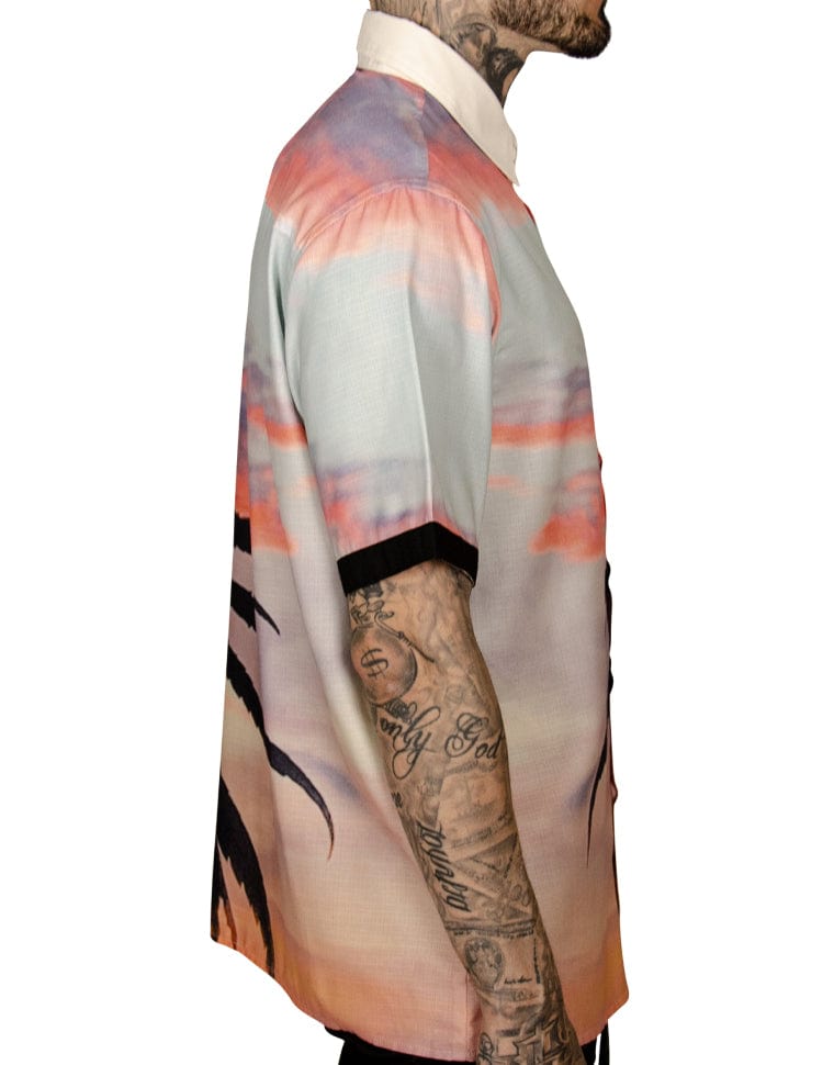 In The Clouds Button-Up Shirt