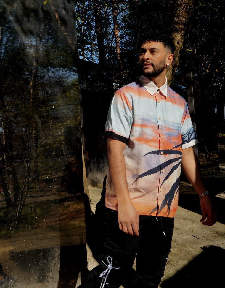 In The Clouds Button-Up Shirt