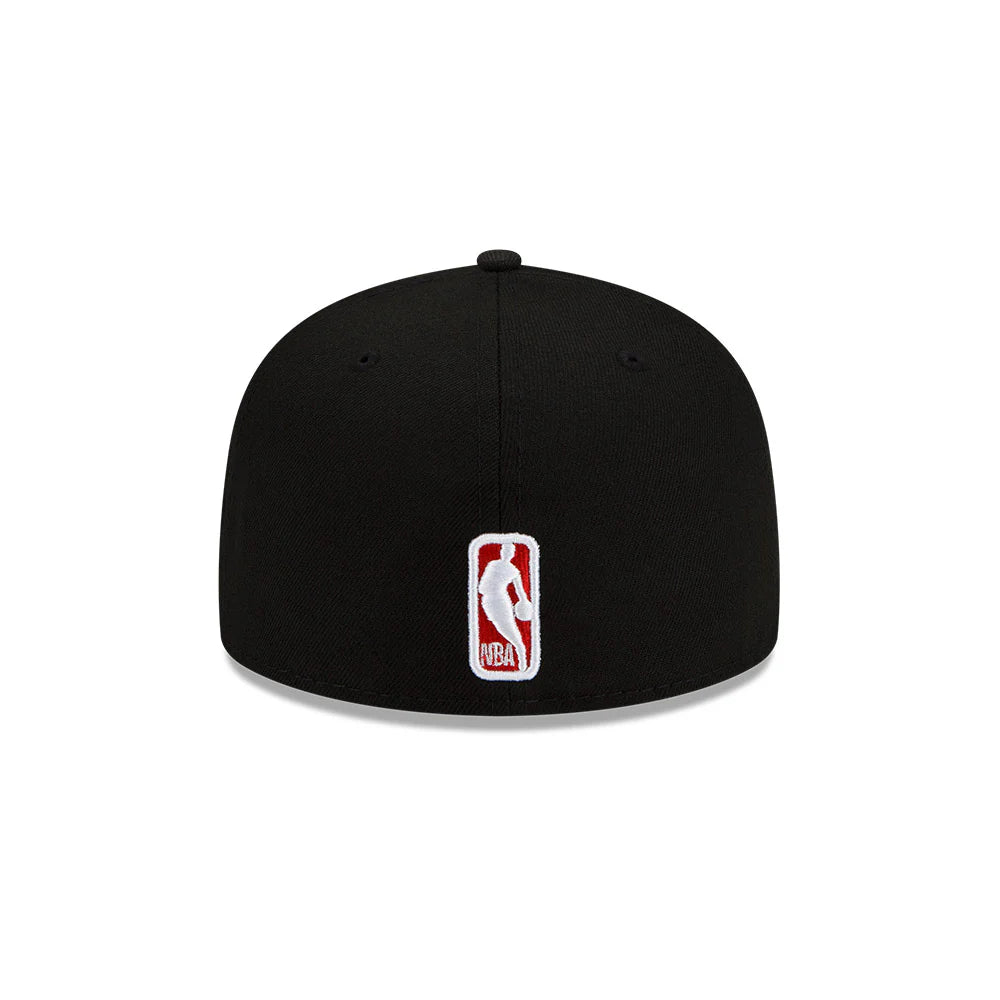 Chicago Bulls City Cluster Black New Era 59FIFTY Fitted Hat