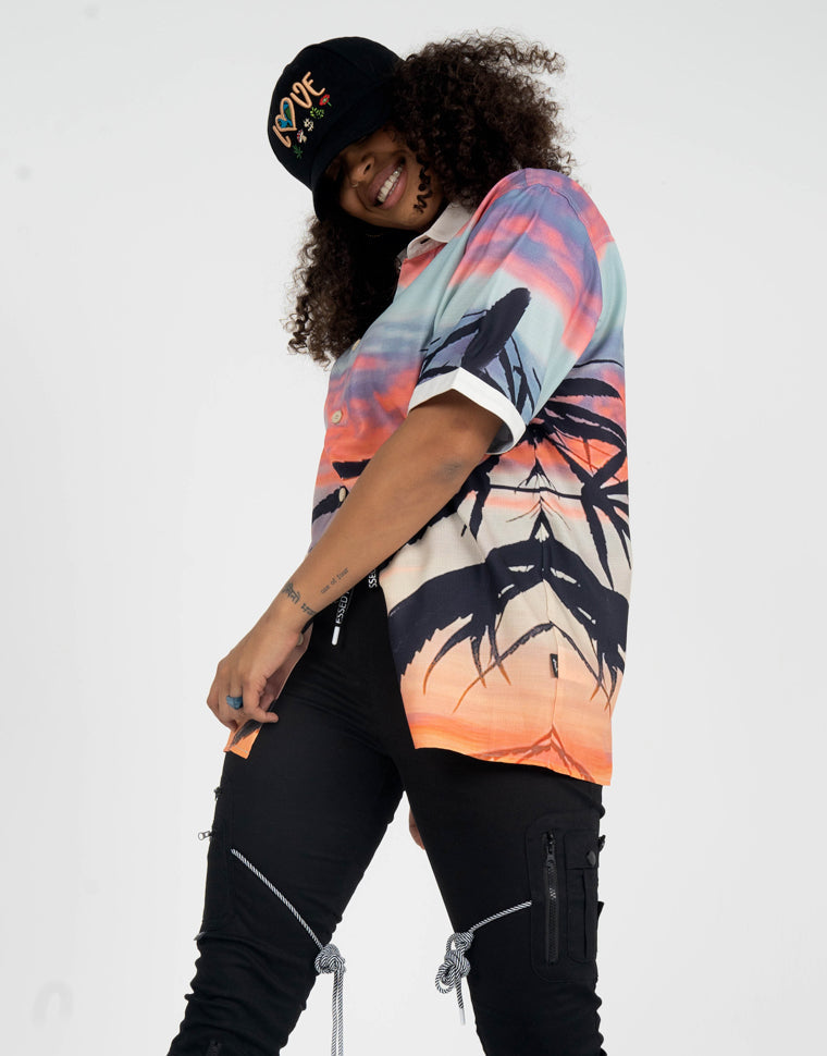 In The Clouds Button-Up Shirt
