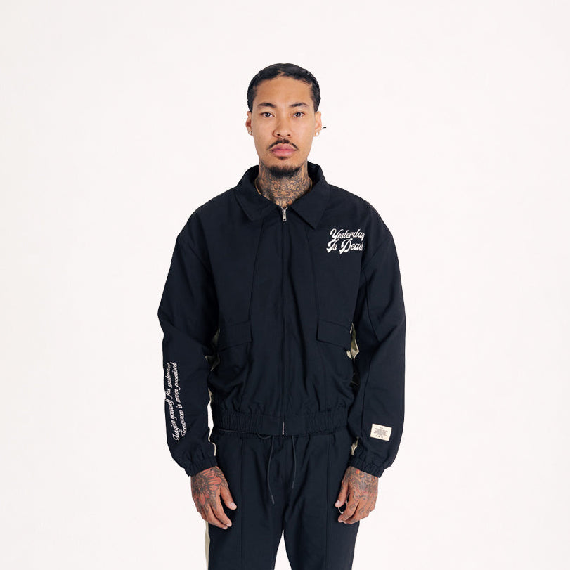 The Requiem Track Jacket (Black) – Survival Clothing & Footwear