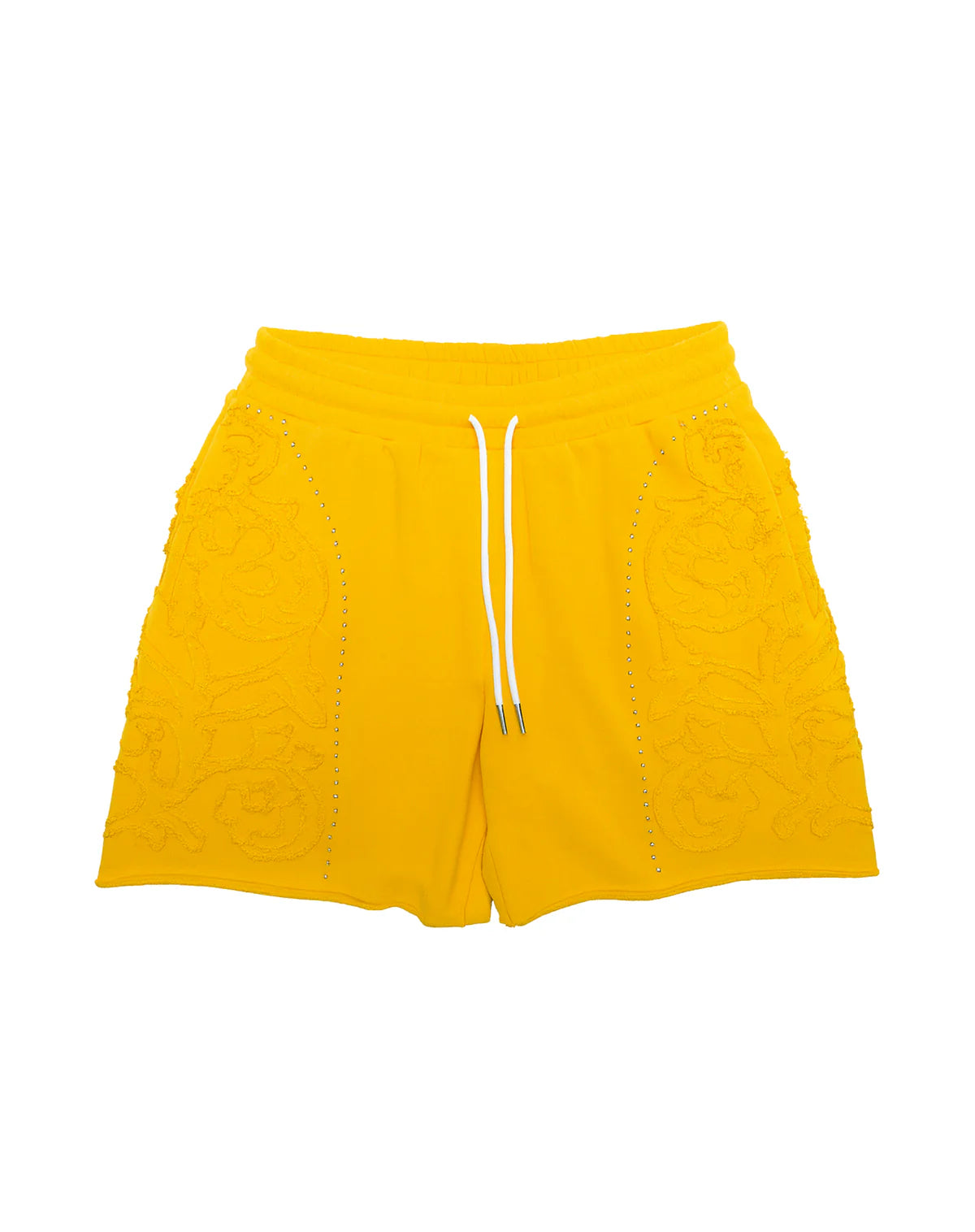 Cathedral Fleece Shorts Yellow