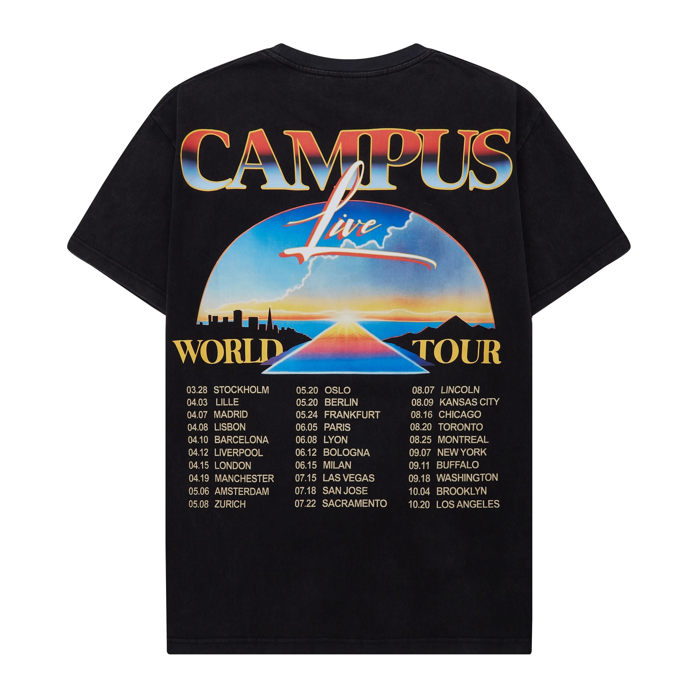 World Tour Tee Black