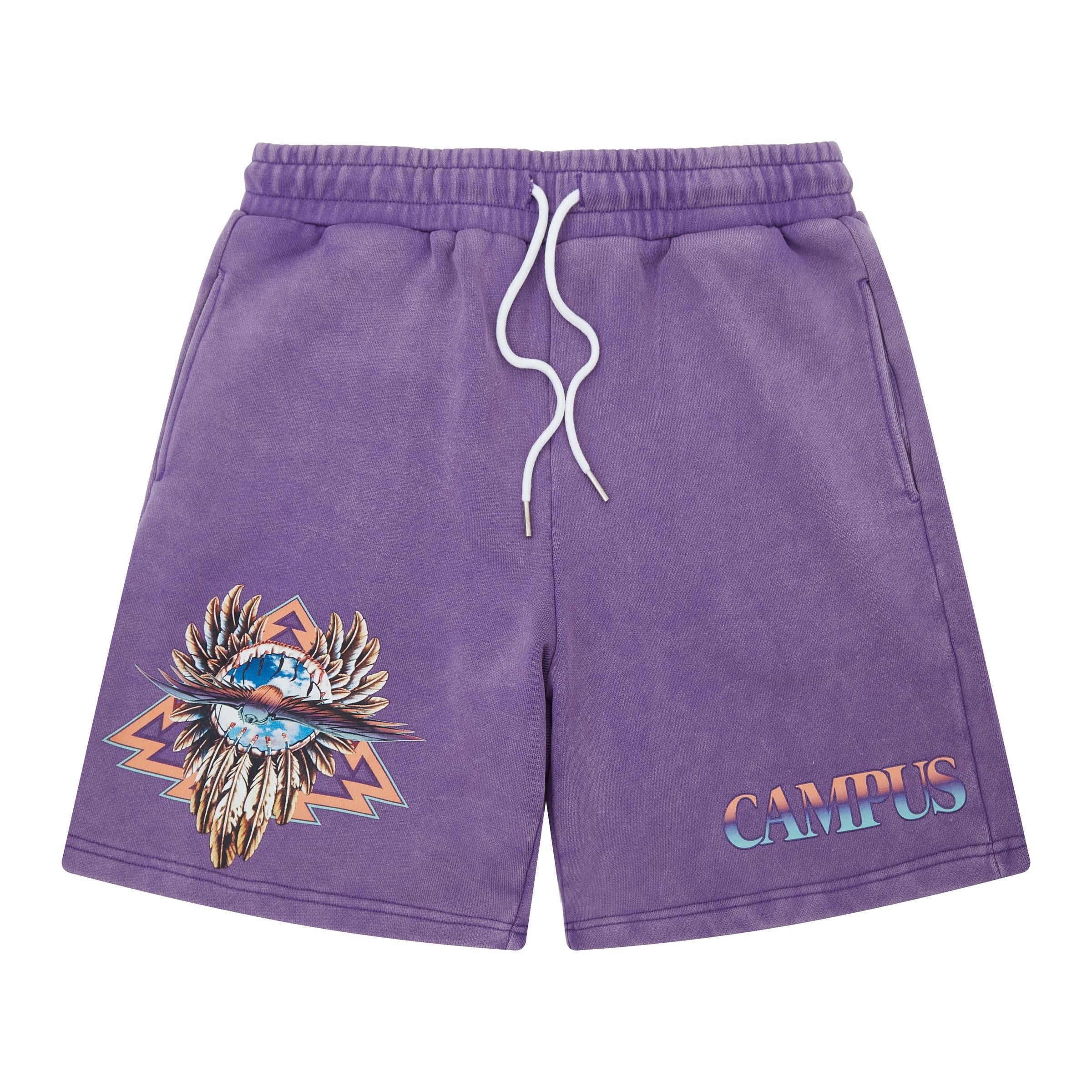 World Tour Terry Shorts Purple