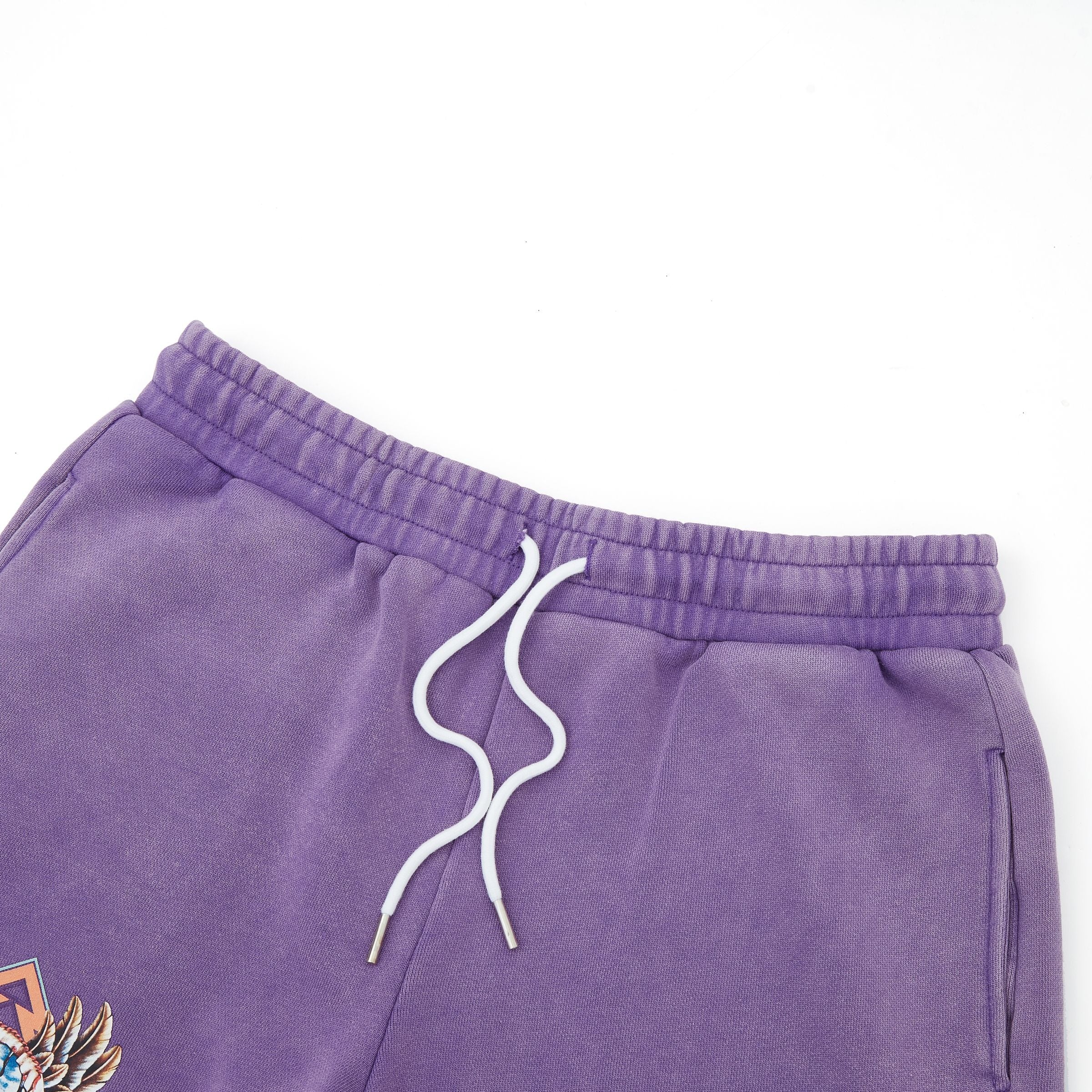 World Tour Terry Shorts Purple