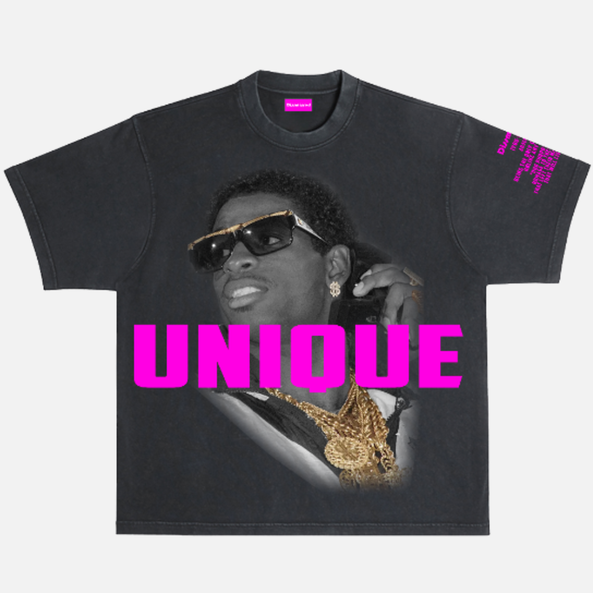 Prime Time Boxed Tee Vintage Black
