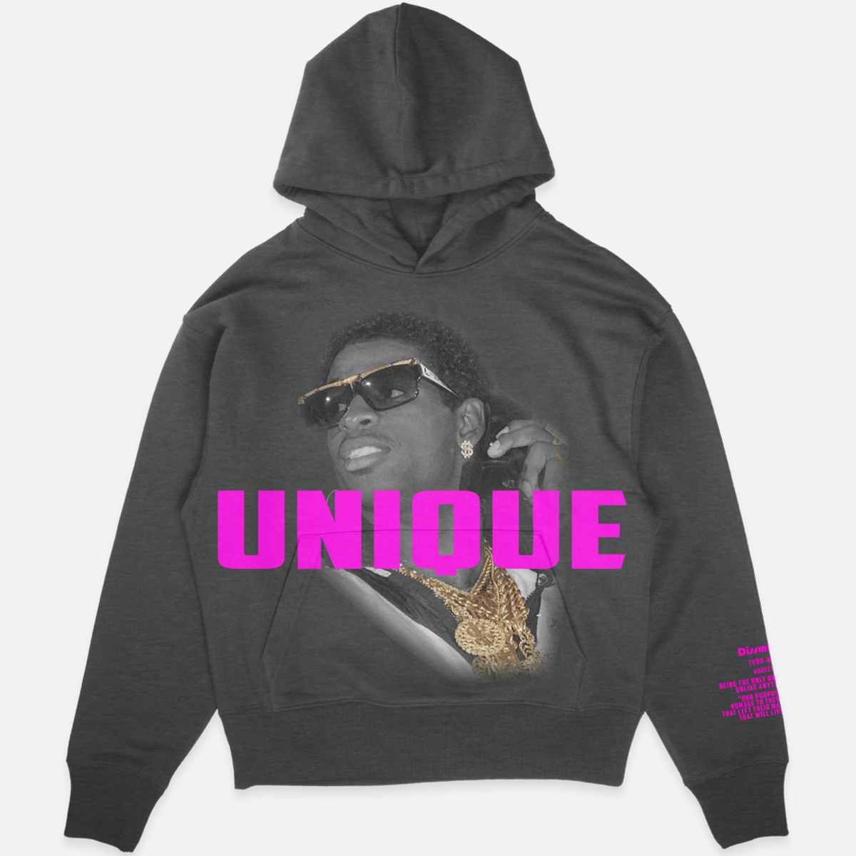 PRIME TIME HOODIE VINTAGE BLACK