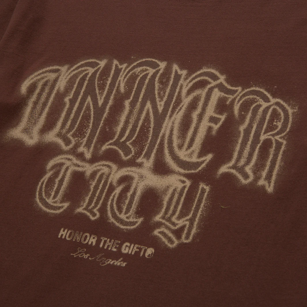 Stamp Inner City Tee Brown