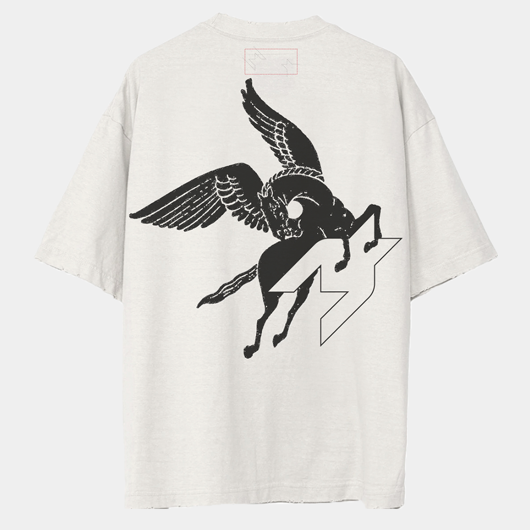 PEGASUS TEE VINTAGE WHITE