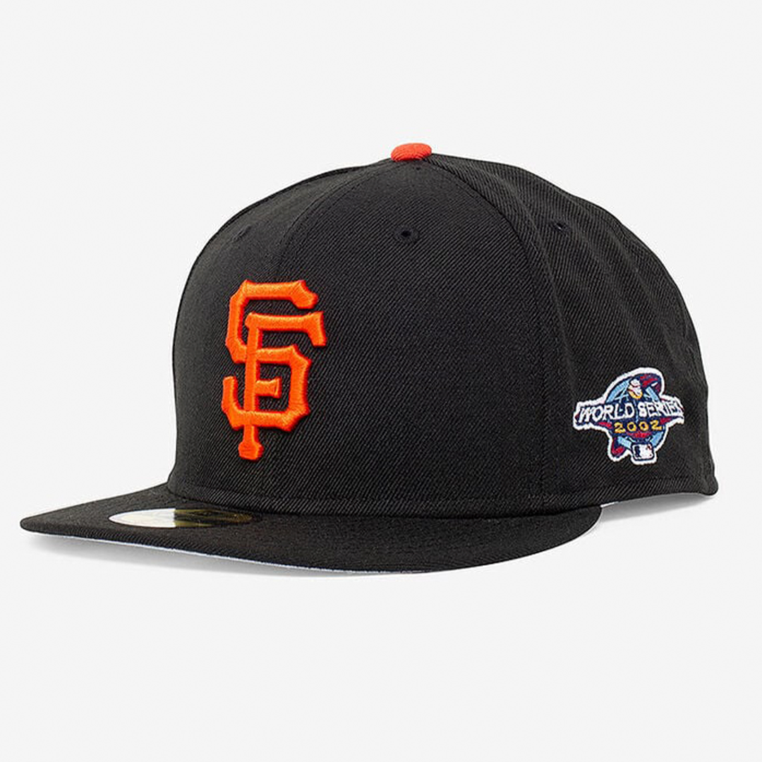 San Francisco Giants 2002 World Series Participation Wool 59FIFTY Fitted