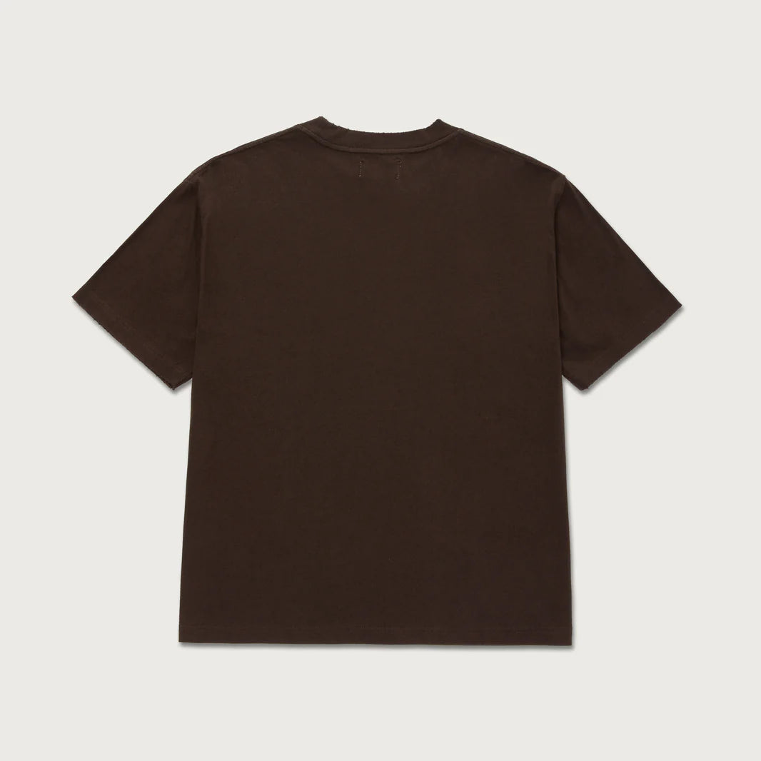 Holiday Script Tee Black