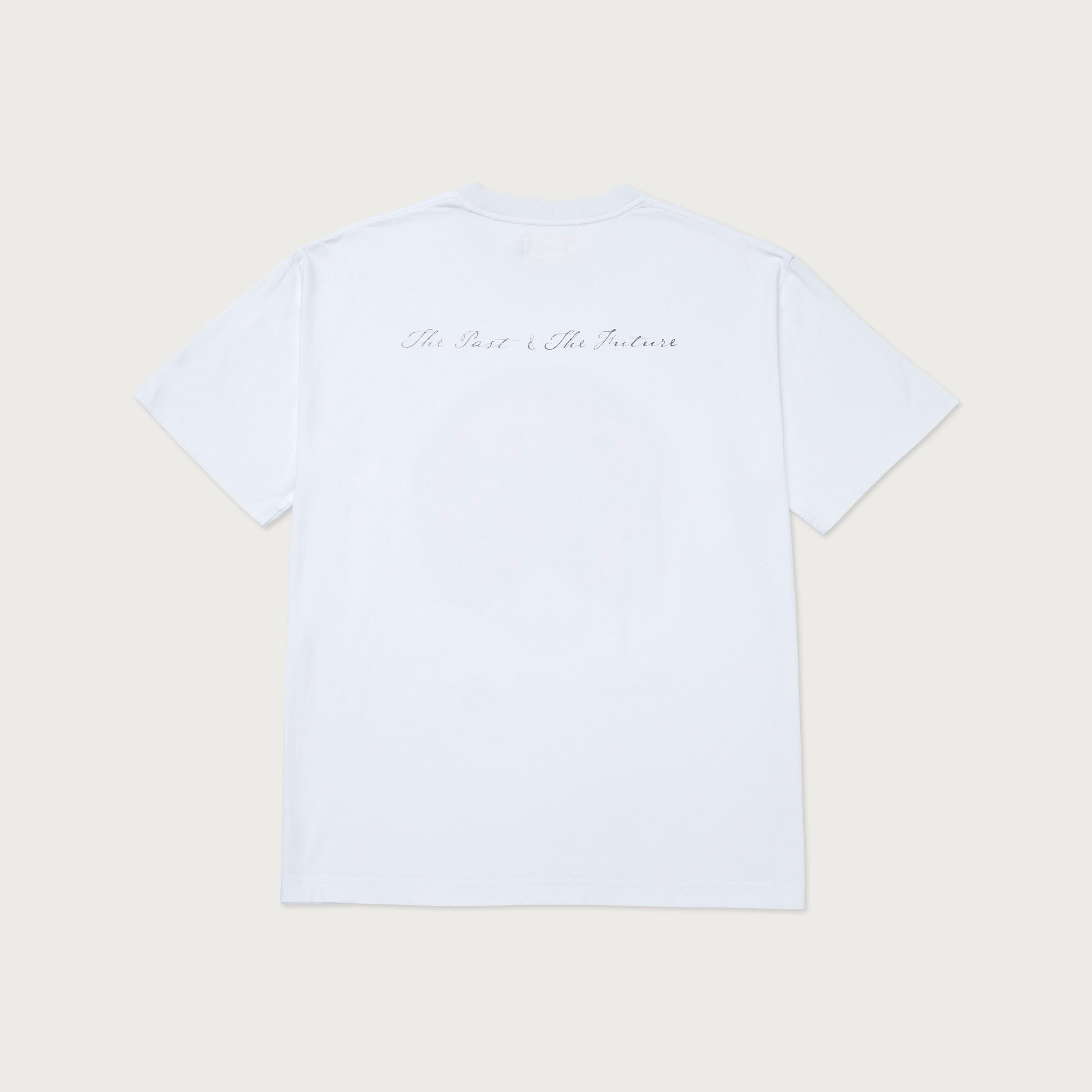 PAST AND FUTURE SS TEE WHITE