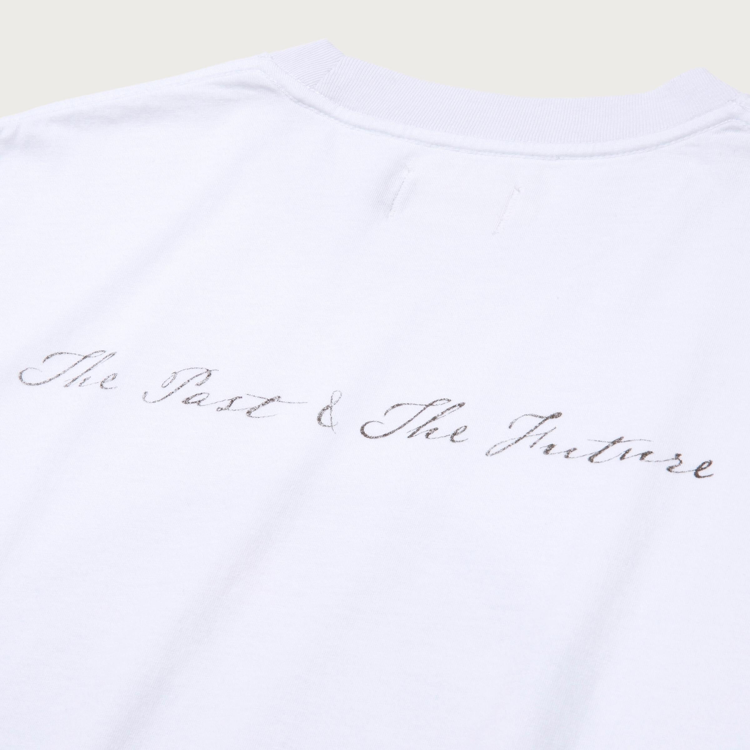 PAST AND FUTURE SS TEE WHITE