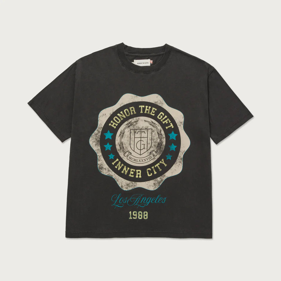 A Spring HTG Seal Logo Tee Black