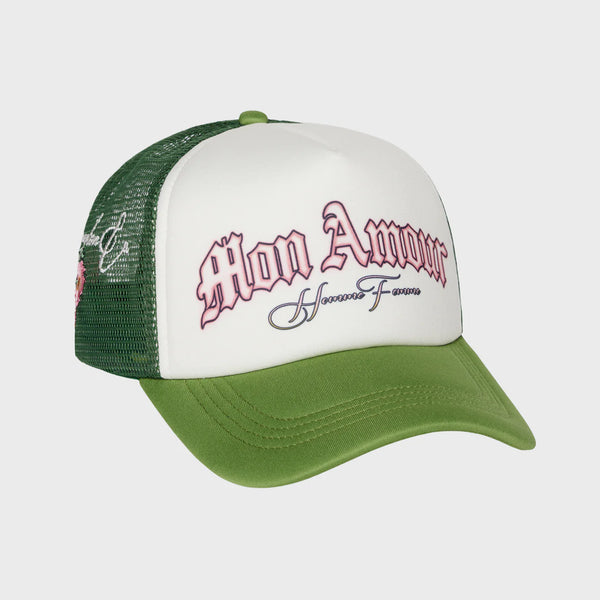 My Love Trucker Hat Green