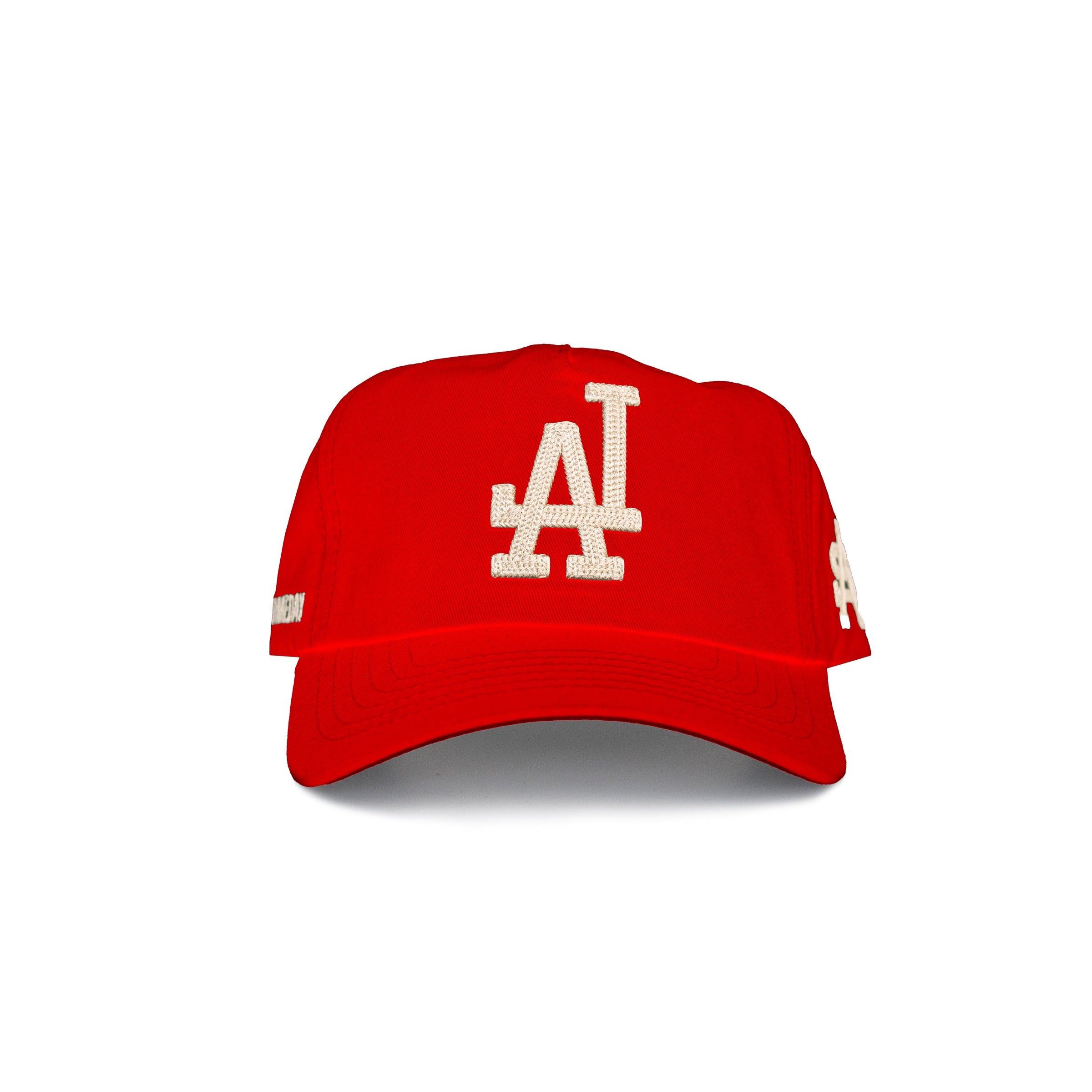 LA Chain Stitch Unconstructed Red