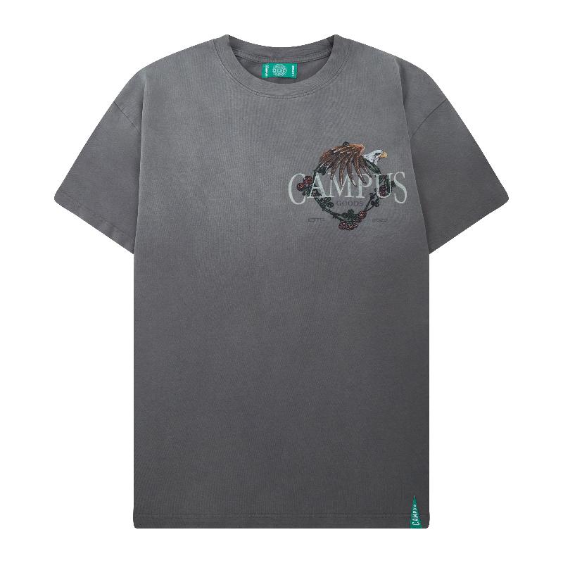 DREAMCATCHER TEE SUN WASH GREY