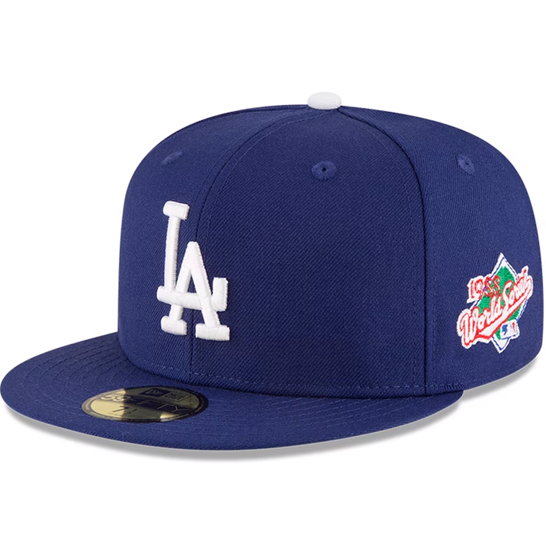Los Angeles Dodgers World Series Side Patch 59FIFTY Fitted