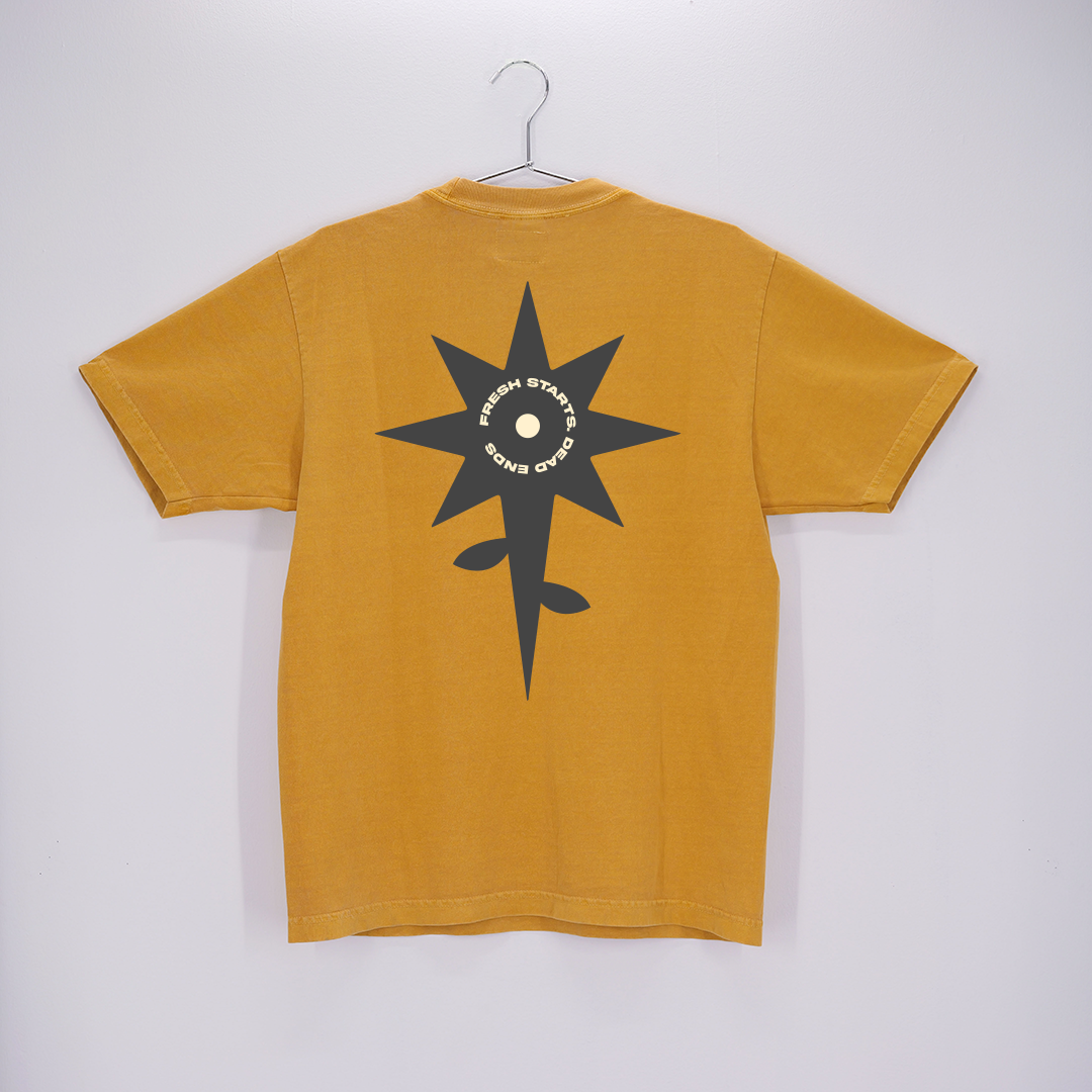 MIRACLE GROWTH TEE MUSTARD