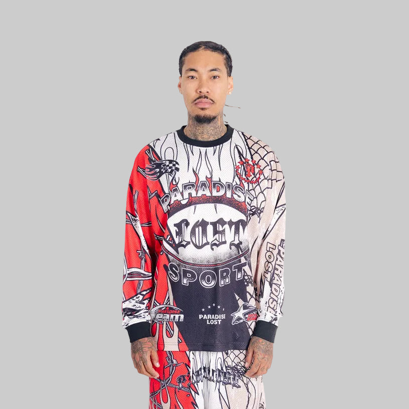 No Mercy Mesh Jersey Multi | Paradise Lost Athletic Jersey