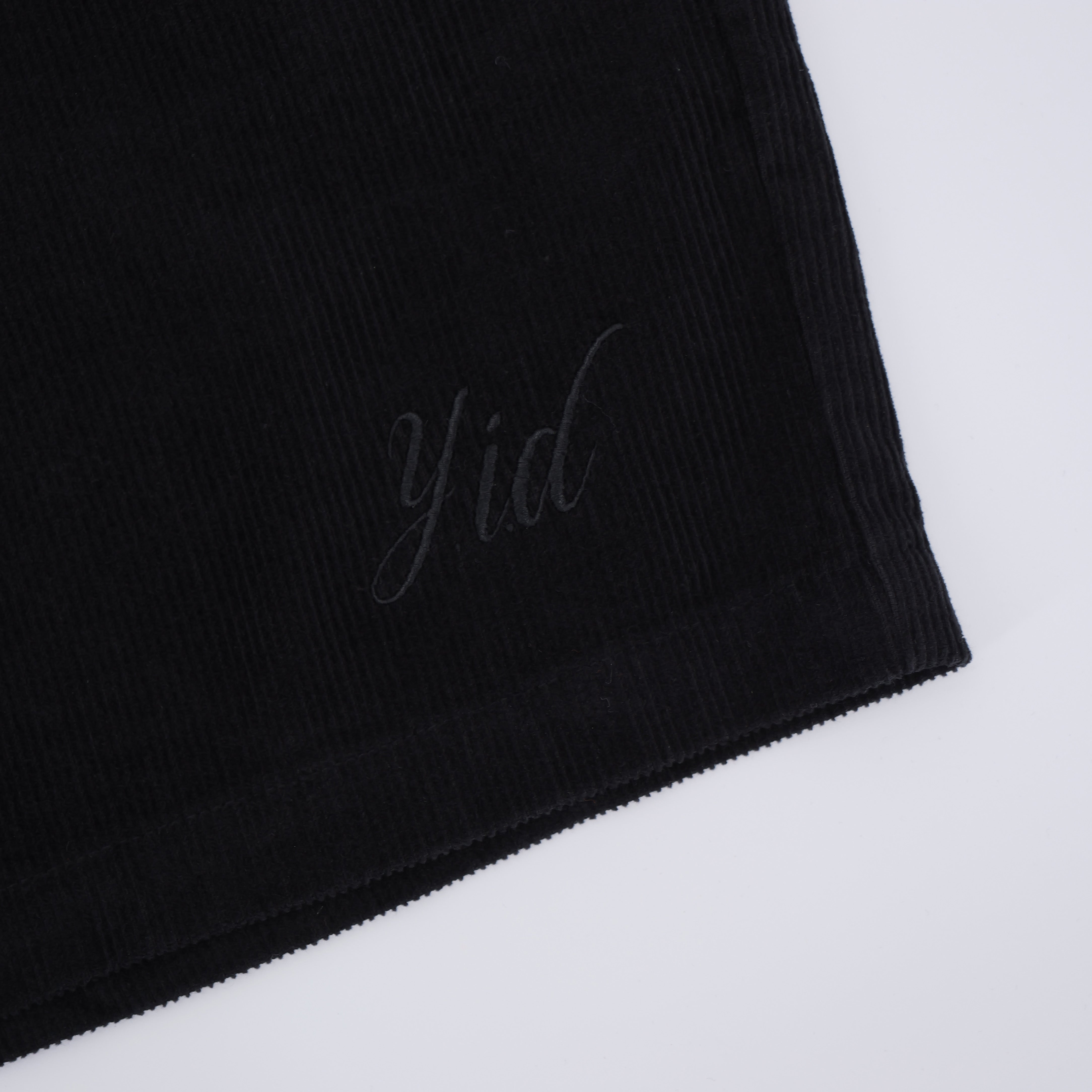 CORE CORDUROY SHORTS BLACK
