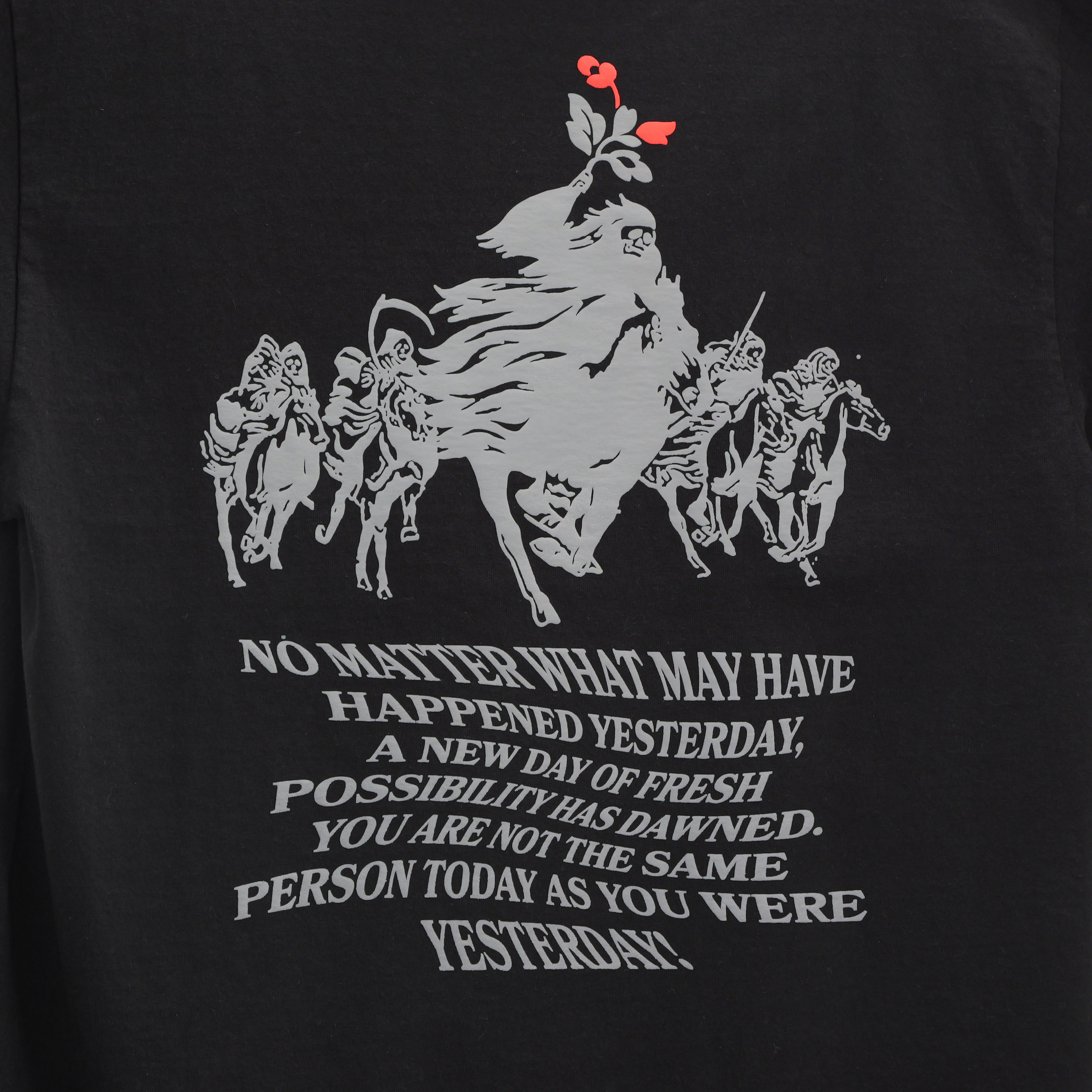 HORSEMEN TEE BLACK/GREY