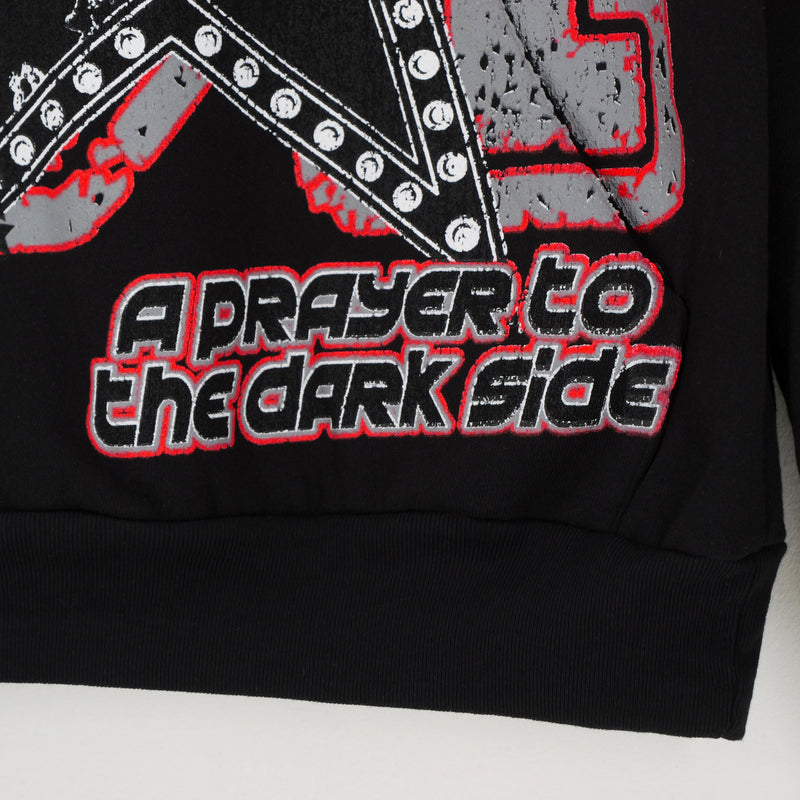 Prayer To The Darkside Hoodie Black/Red