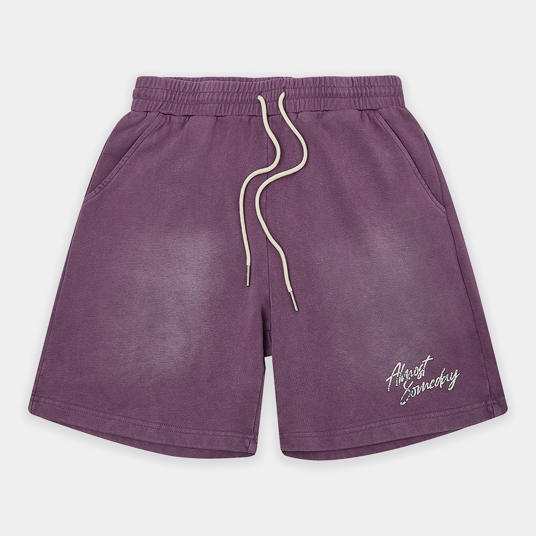 Signature Sun Faded Terry Short Lavender