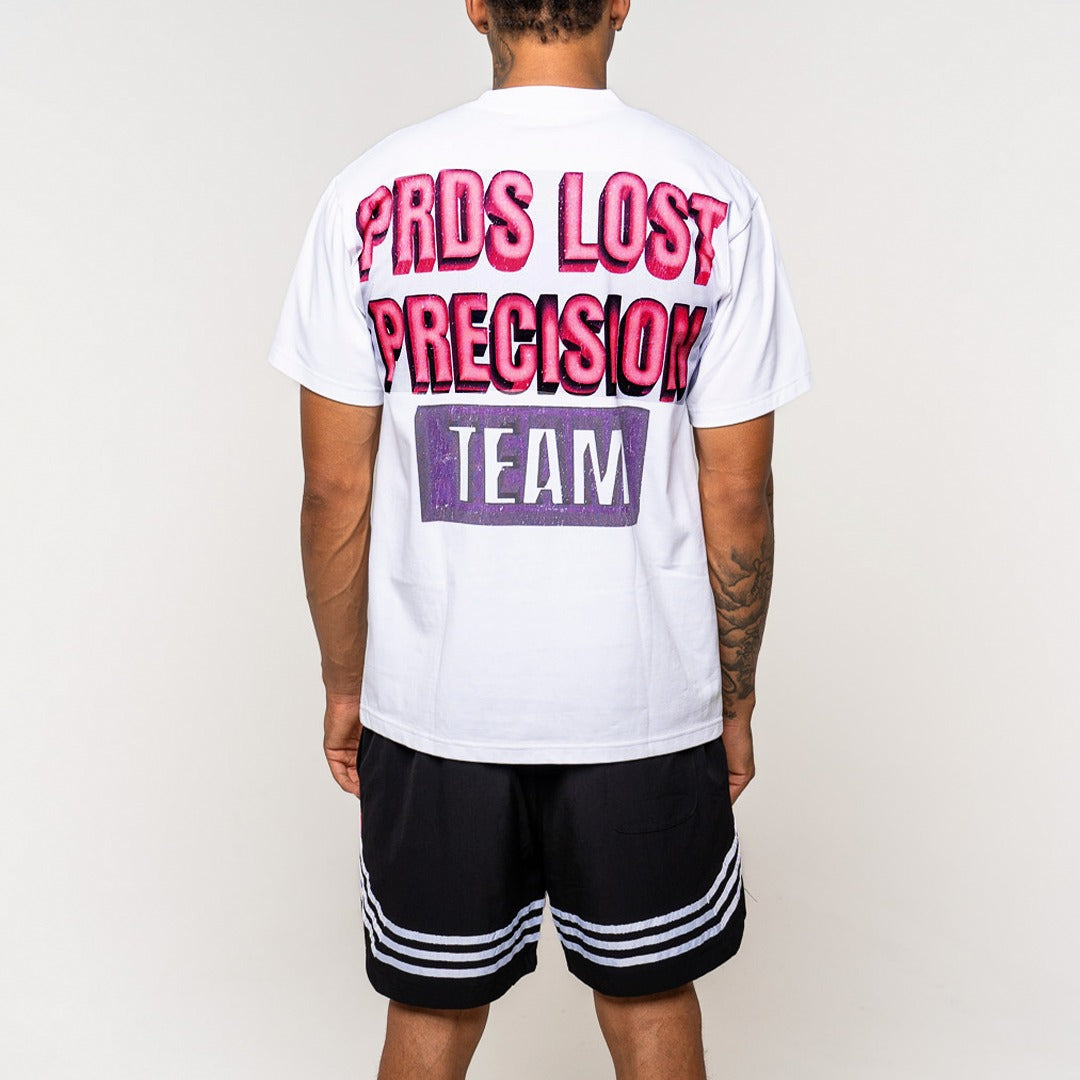 Precision Racing Tee White