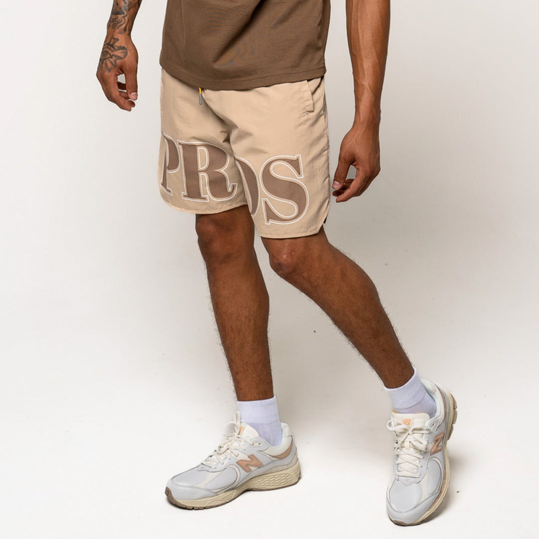Paradise Lost Varsity Short Tan