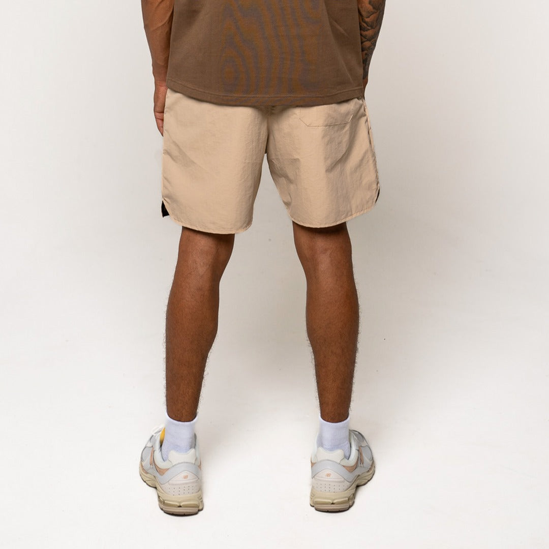 Paradise Lost Varsity Short Tan
