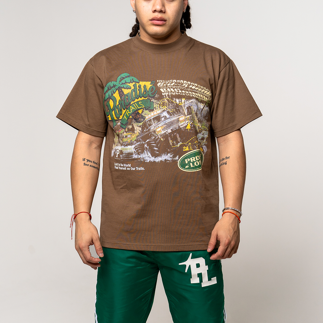 Paradise Lost - Trails Tee (Mocha)