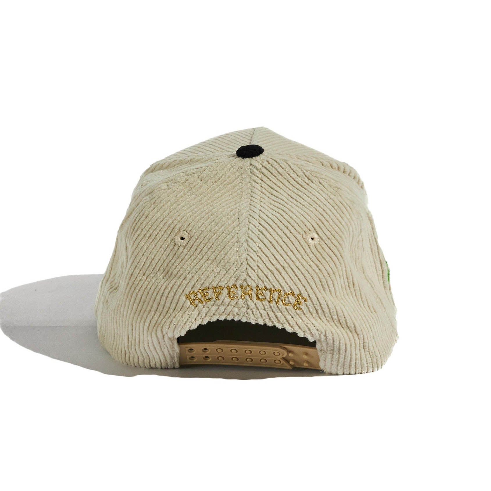 PARADISE LA CORDUROY HAT CREAM/BLACK