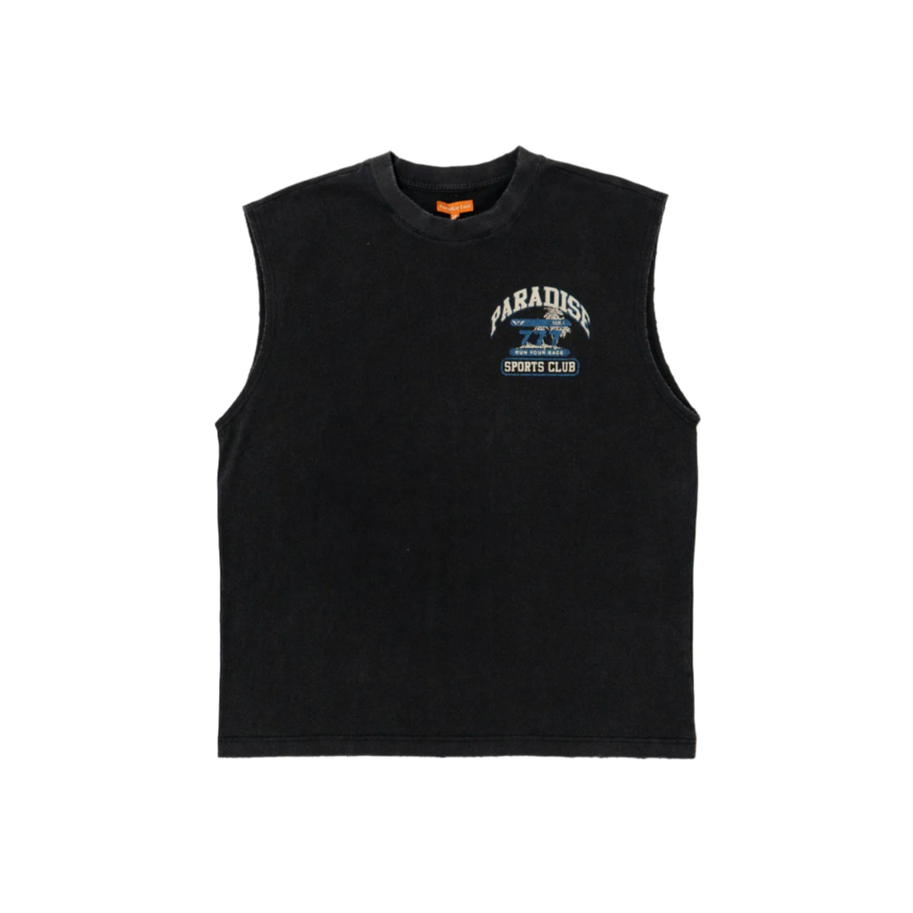 Run your Race Muscle Tee Black