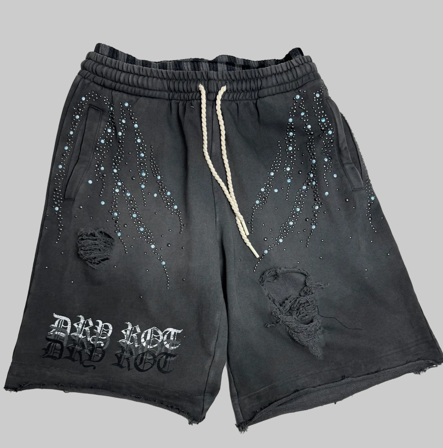 Midnight Fray Cotton Shorts – Survival Clothing & Footwear