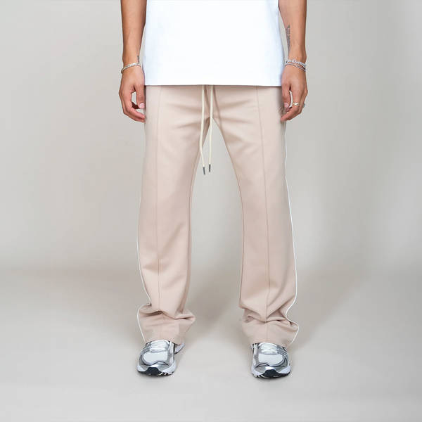 Perfect Piping Track Pants (Cream)
