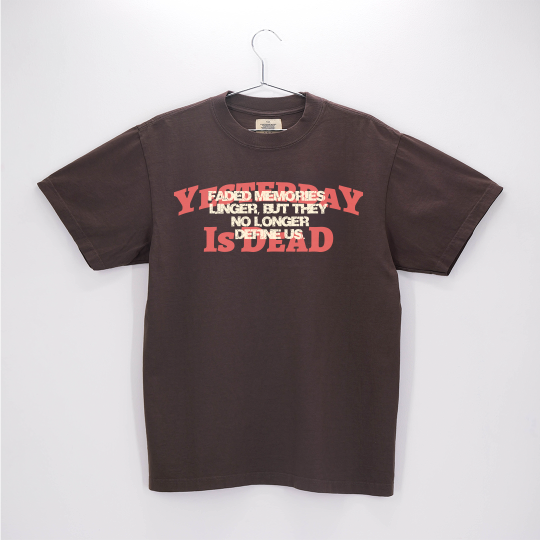 THROUGH THE HAZE TEE MOCHA