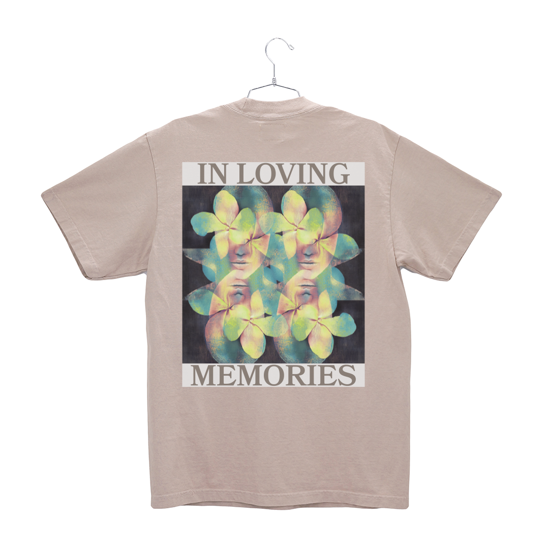 WATERCOLOR TEE OATMEAL
