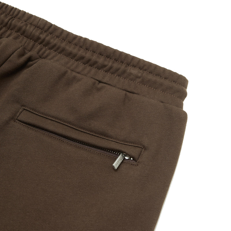 Wreath Stacked Joggers Brown