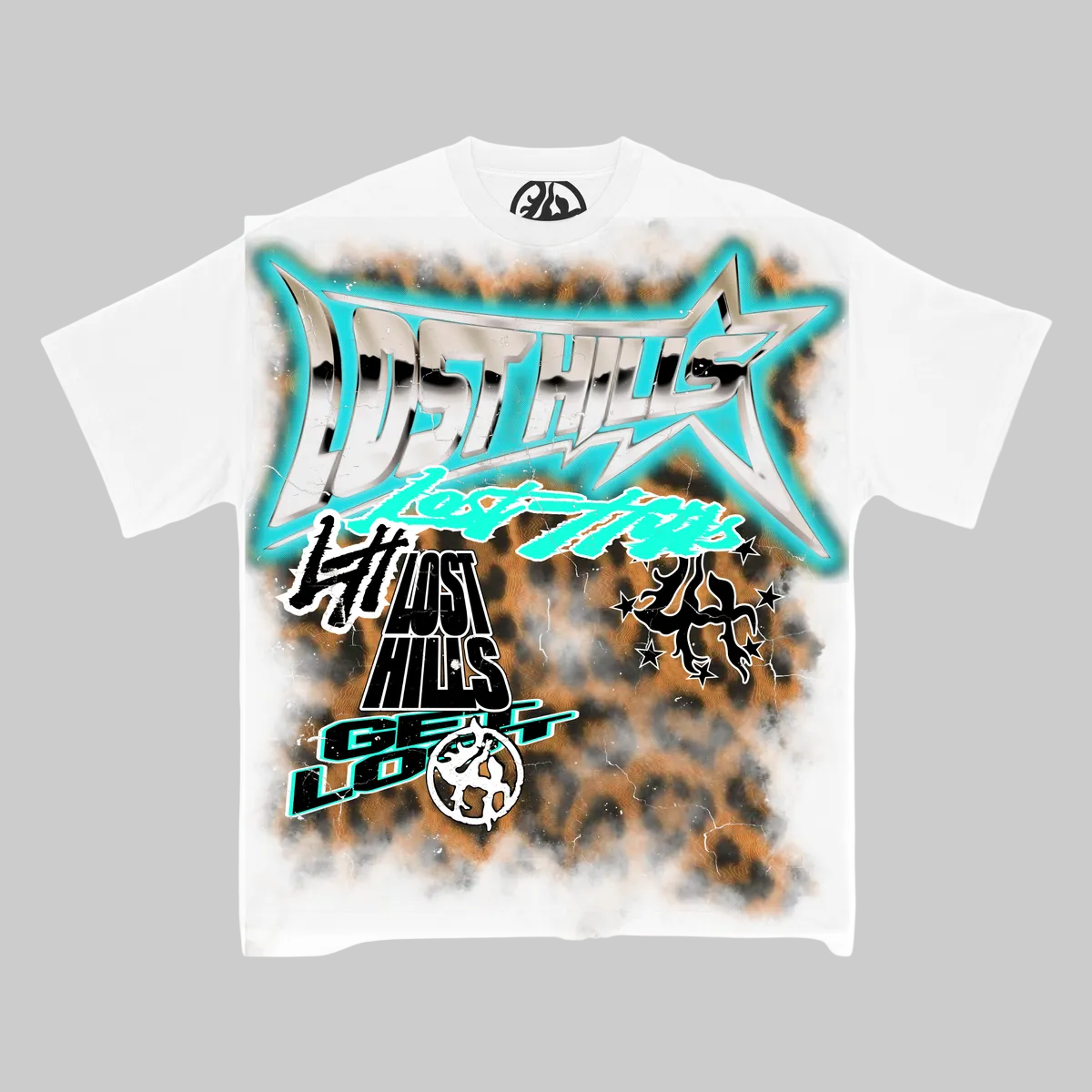 LH6005 Tee White - Heavyweight 100% Cotton Oversized Tee | Lost
