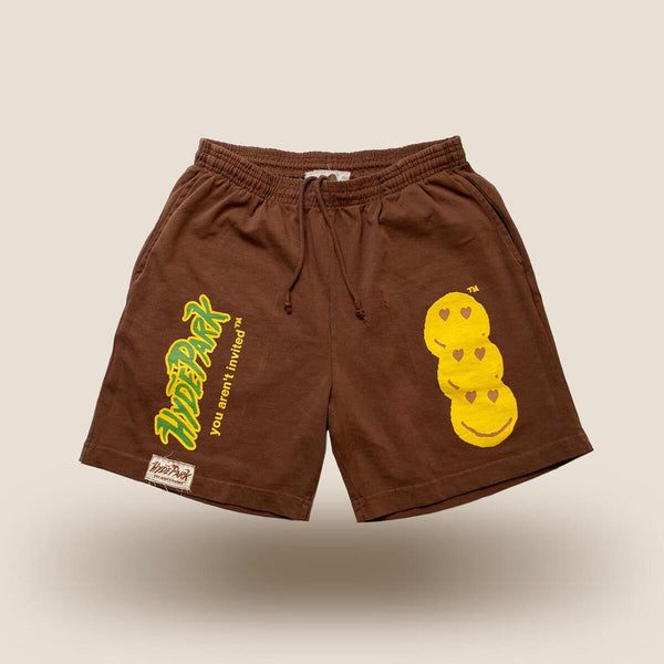 LOTTO TICKET SHORTS BROWN