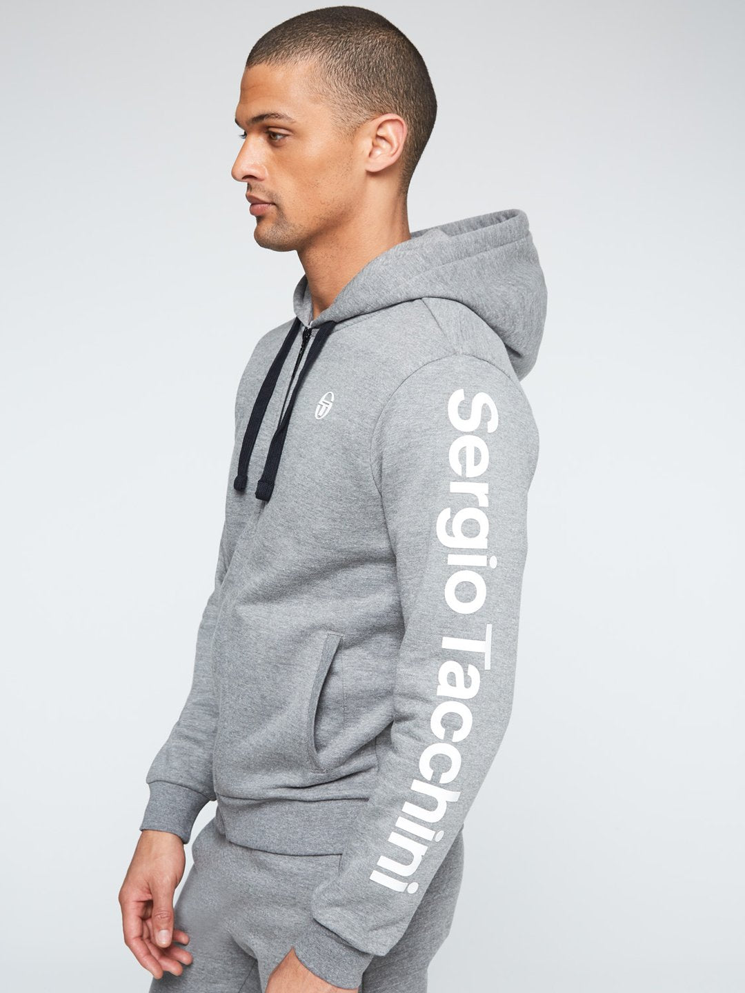 NAMAR ZIP HOODIE GREY