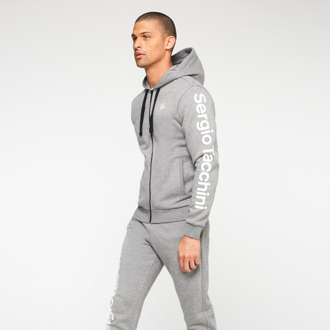 NAMAR ZIP HOODIE GREY