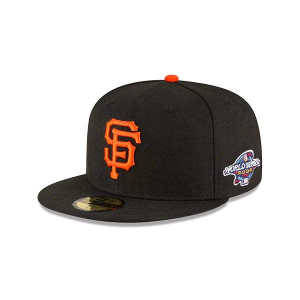 San Francisco Giants 2002 World Series Participation Wool 59FIFTY Fitted