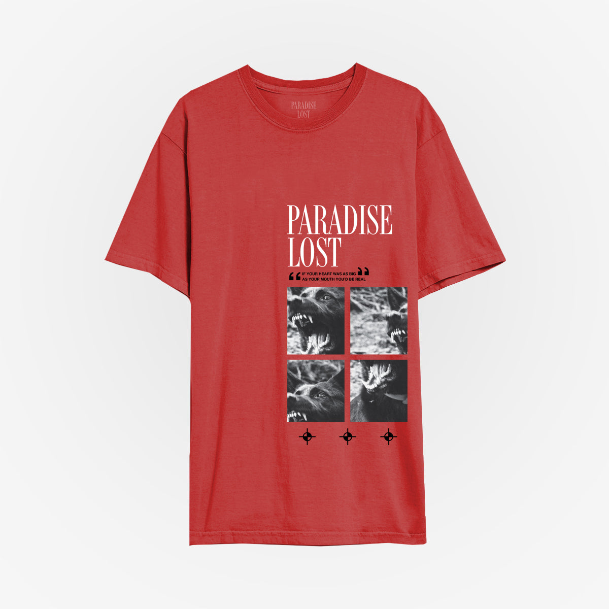 BIG MOUTH TEE RED